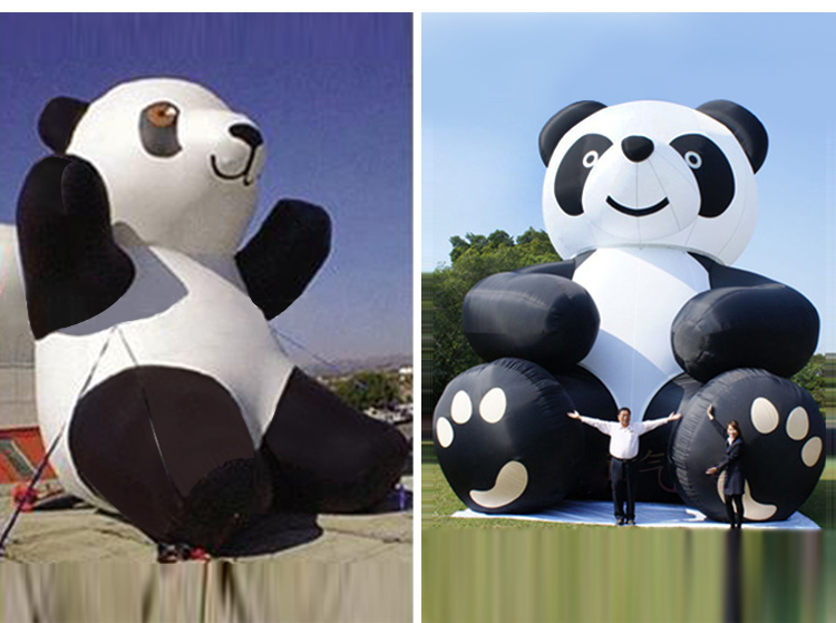 涪陵熊猫活动卡通气模